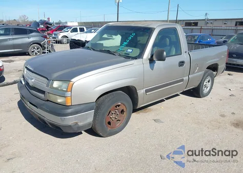 2003 Chevrolet Silverado 1500 from USA, damaged, VIN 1GCEC14X33Z240024